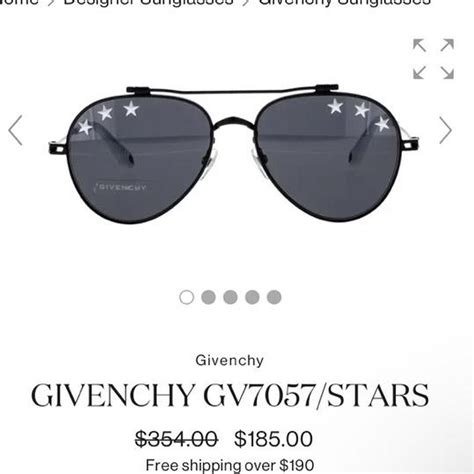 fake givenchy star sunglasses|how to find Givenchy clothes.